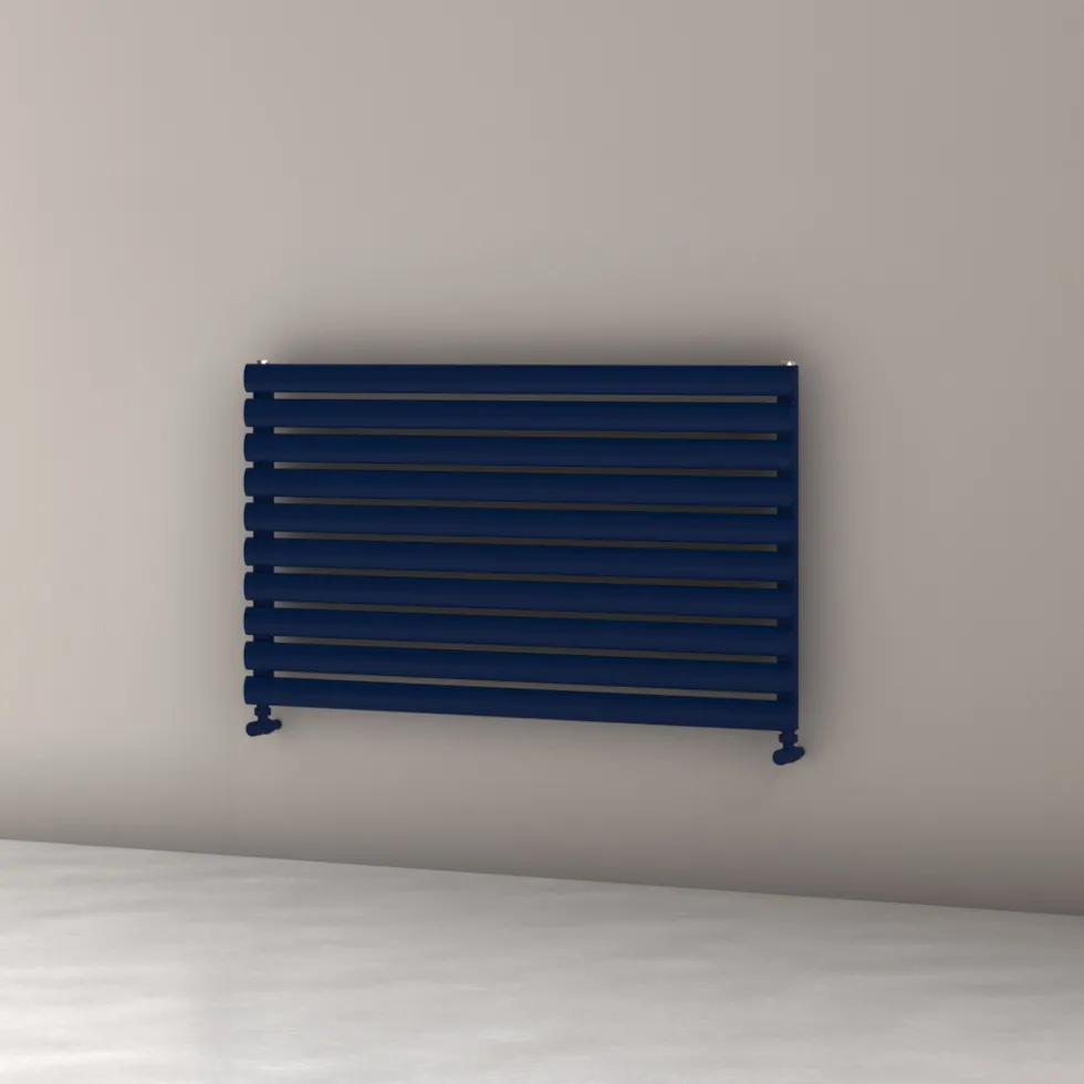 Carisa Tallis XL Oval Single Panel Horizontal Aluminium Radiator