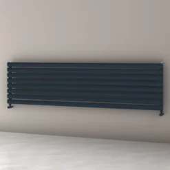 Carisa Tallis XL Oval Single Panel Horizontal Aluminium Radiator