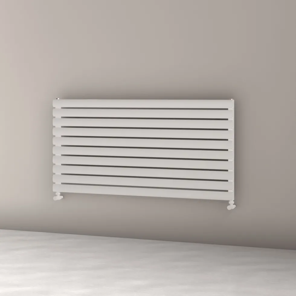 Carisa Tallis XL Oval Single Panel Horizontal Aluminium Radiator