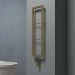 Carisa Vero Stainless Steel Designer Electric Heated Towel Rail