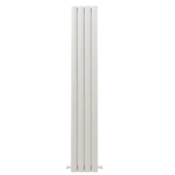 Carisa Vesta Oval Single Panel Vertical Aluminium Radiator