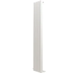 Carisa Vesta Oval Single Panel Vertical Aluminium Radiator