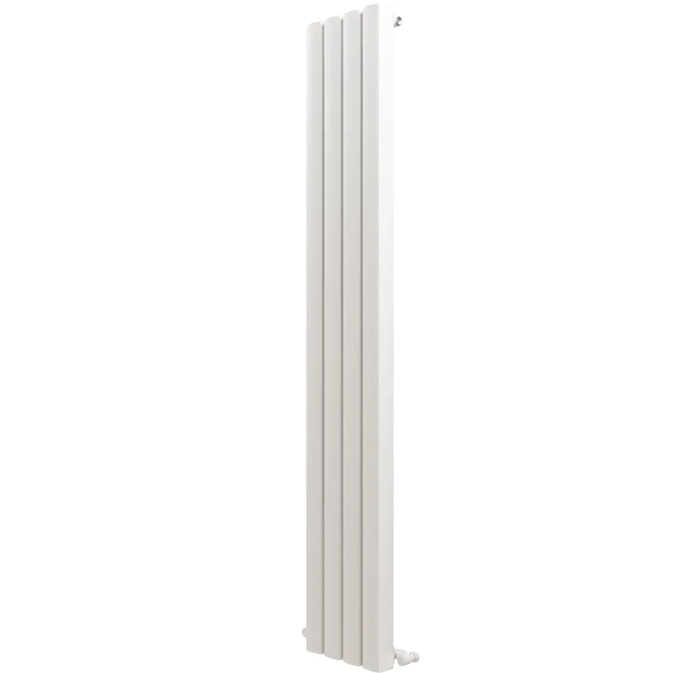 Carisa Vesta Oval Single Panel Vertical Aluminium Radiator