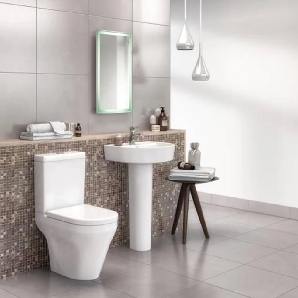 Christine 520mm Basin & Full Pedestal