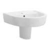 Christine 520mm Semi Pedestal & Basin