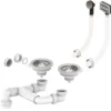 Clearwater Double Bowl Waste Kit
