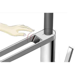 Clearwater Galex Motion WRAS Approved Touchless Single Lever Mono Pull Out Spray Kitchen Mixer