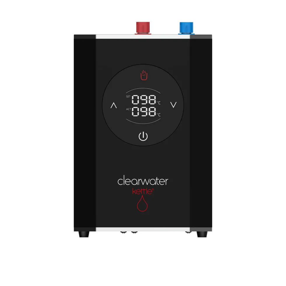 Clearwater Hotshot 1 Instant Filtered Kettle Hot Water Tap with Boiler Unit and Filter Cartridge