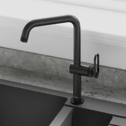 Clearwater Juno WRAS Approved Single Lever Industrial-Style Mono Kitchen Mixer Tap