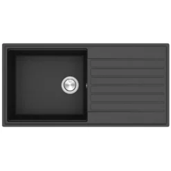 Clearwater Kameo Smart 1 Bowl Granite Composite Kitchen Sink - 1000 x 500mm