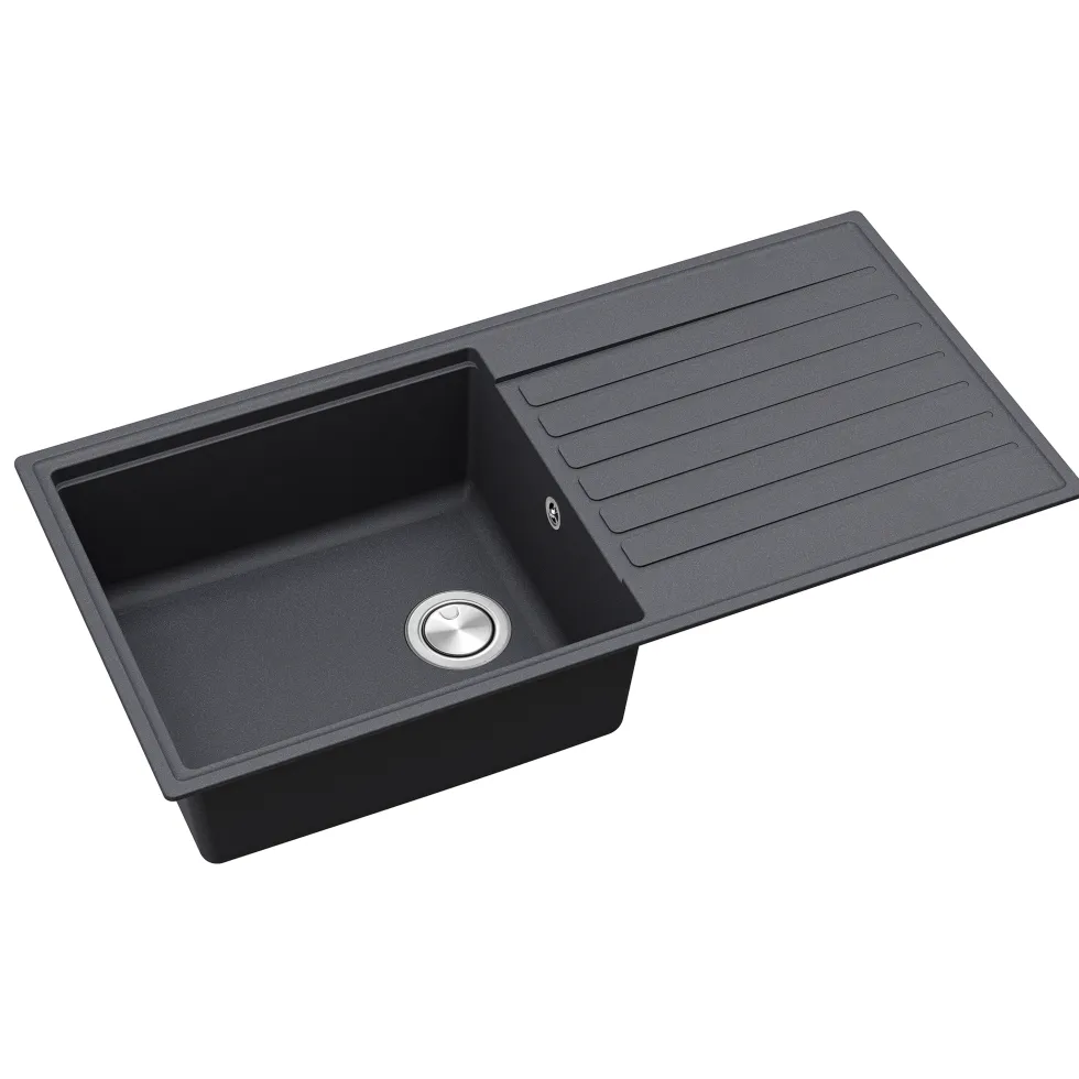 Clearwater Kameo Smart 1 Bowl Granite Composite Kitchen Sink - 1000 x 500mm