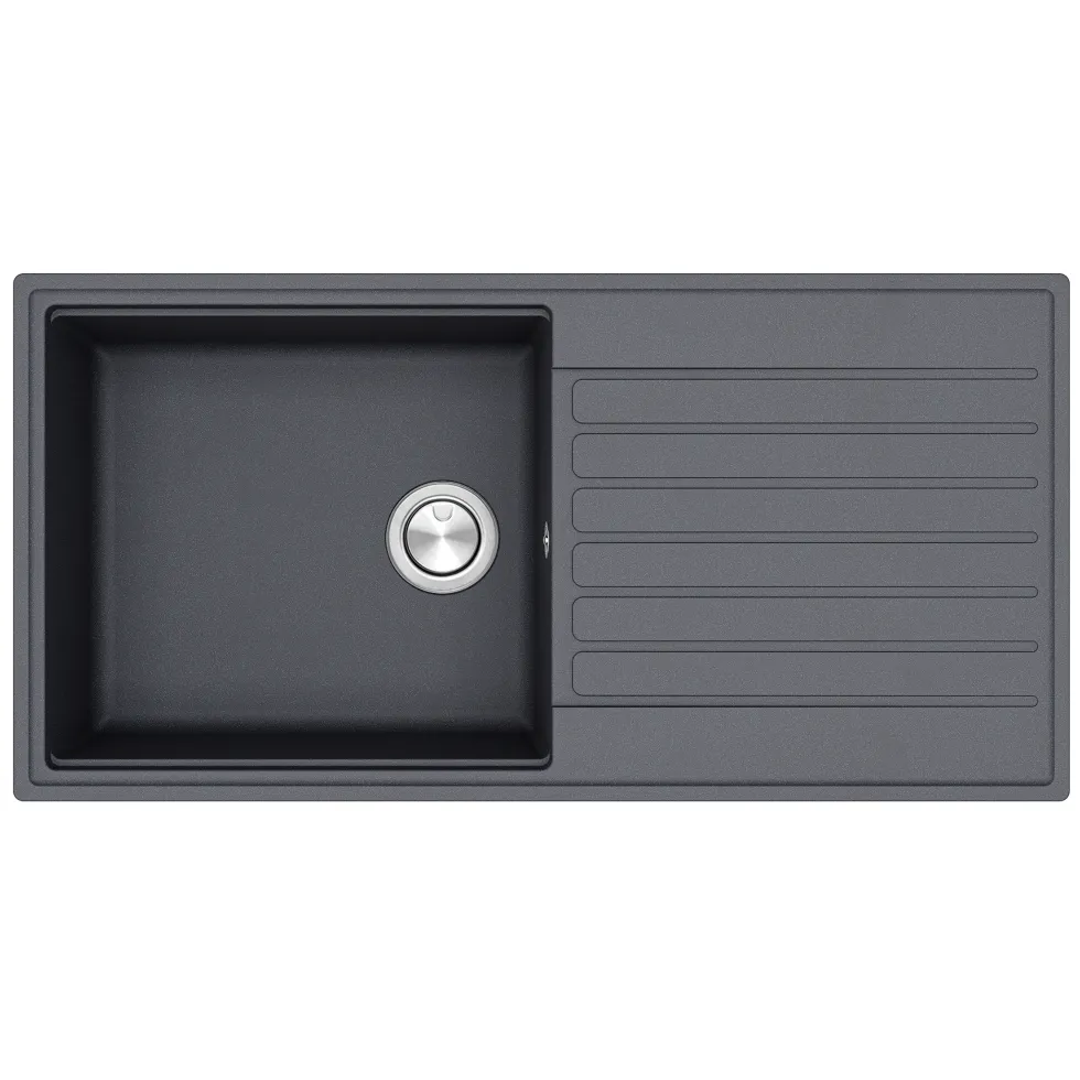 Clearwater Kameo Smart 1 Bowl Granite Composite Kitchen Sink - 1000 x 500mm