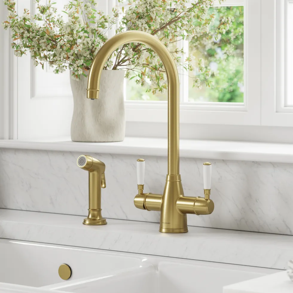 Clearwater Longdon 4-in-1 Instant Boiling Water Tap with Rinse