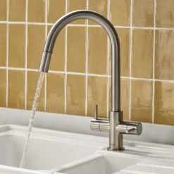 Clearwater Loreto Pull Out Kitchen Mixer Tap