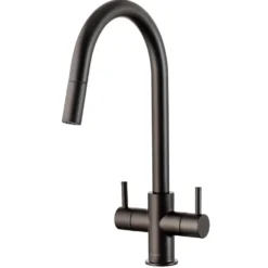 Clearwater Loreto Pull Out Kitchen Mixer Tap