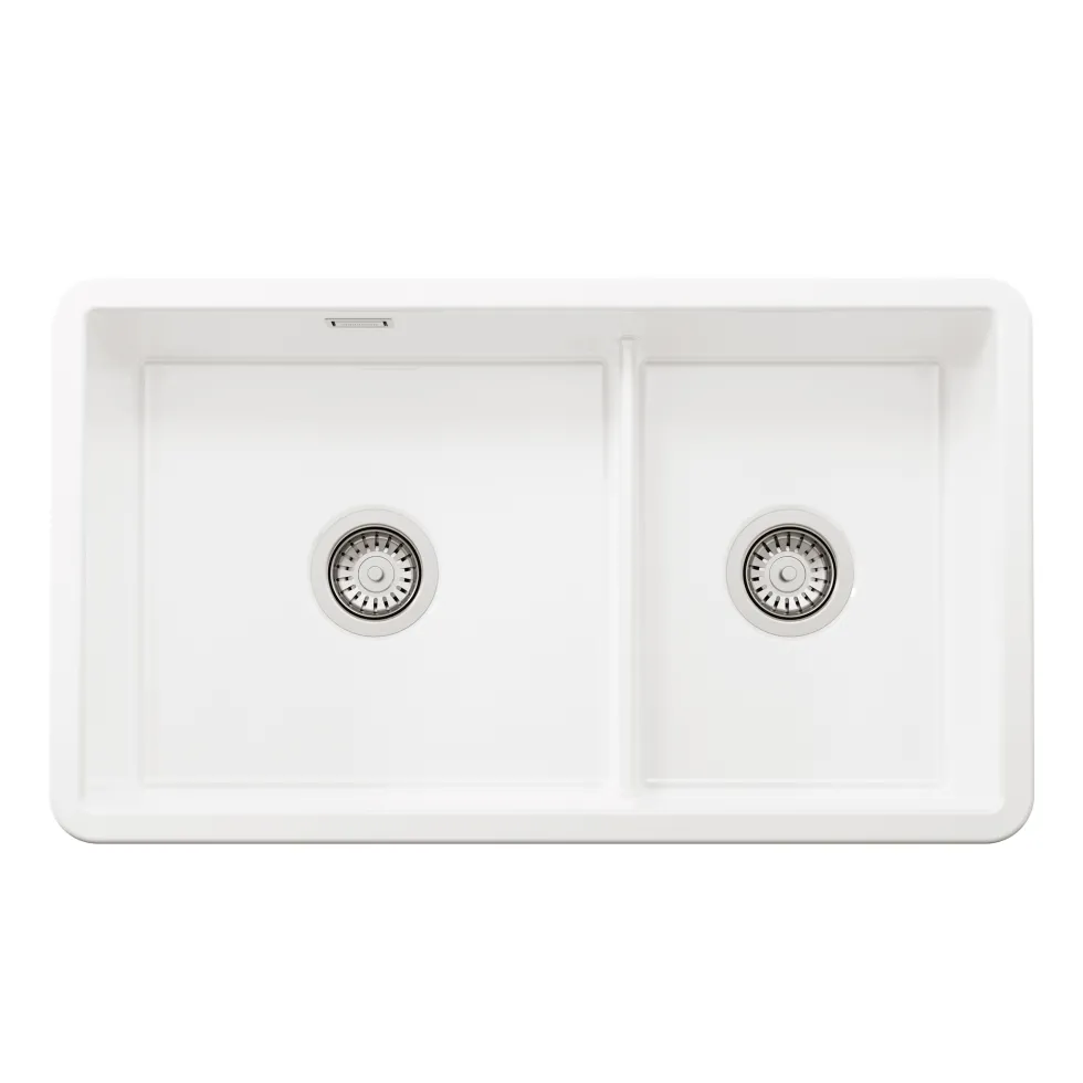 Clearwater Metro Ceramic Inset/Undermount Kitchen Sink - 796 x 462mm