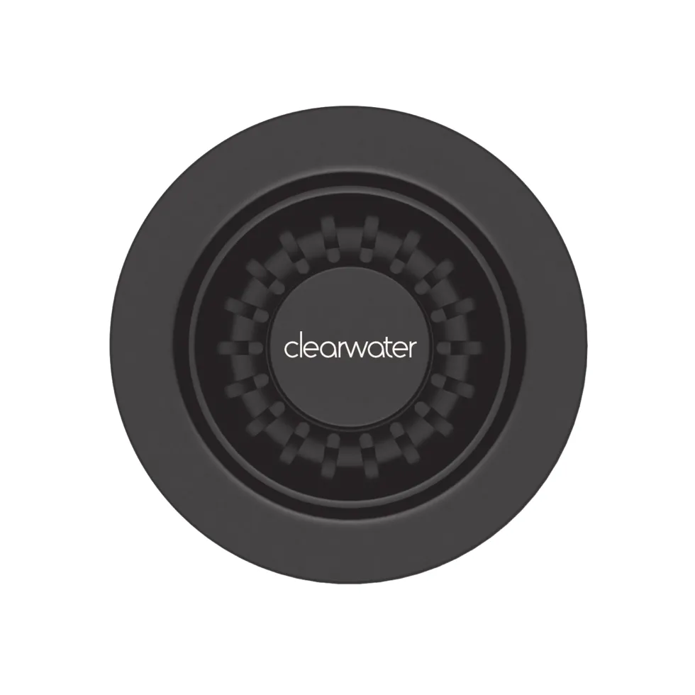 Clearwater Rio 1.5 Bowl Granite Composite Sink & Waste with Reversible Drainer - 1000 x 500mm