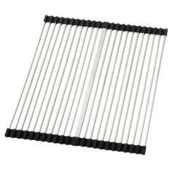 Clearwater Stainless Steel Draining Mat with Square Bar for Urban Kitchen Sinks