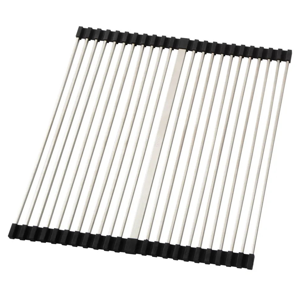 Clearwater Stainless Steel Draining Mat with Square Bar for Urban Kitchen Sinks