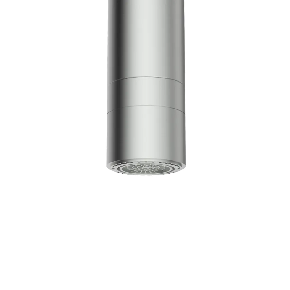 Clearwater Topaz Twin Lever Mono Kitchen Mixer with 'Twist & Spray' U Spout and Knurled Handles