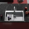 Clearwater Urban Smart Large 1 Bowl Stainless Steel Kitchen Sink, Integrated Accessories & Automatic Waste - 660 x 520mm
