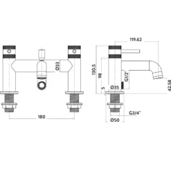 Core Bath Shower Mixer Tap