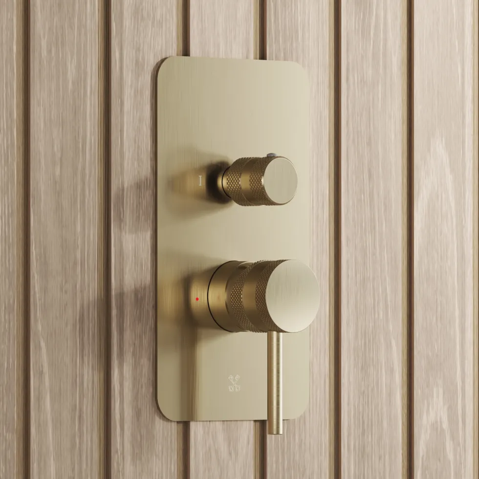 Core Concealed Manual Dual Outlet Valve