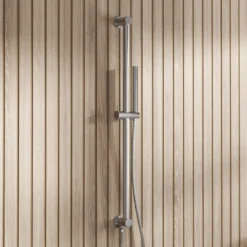 Core Concealed Thermostatic Valve, Fixed Head & Shower Rail Kit