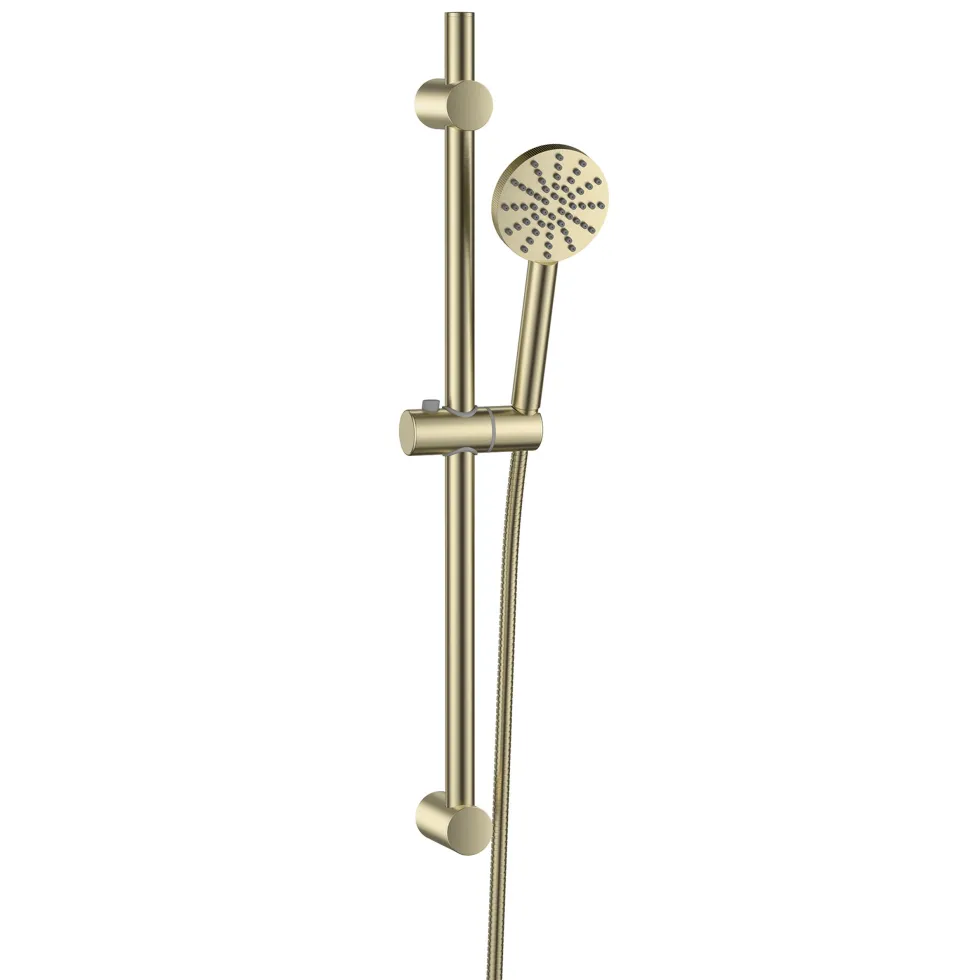 Core Fluted Slide Rail Shower Kit, Shower Handset & Hose