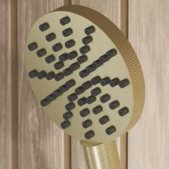 Core Fluted Slide Rail Shower Kit, Shower Handset & Hose