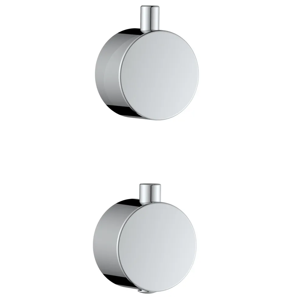 Core 1 Outlet Concealed Shower Valve & Slide Rail Kit with Fluted Handset