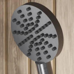 Core 1 Outlet Concealed Shower Valve & Slide Rail Kit with Fluted Handset