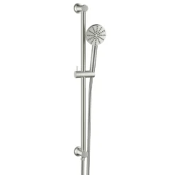 Core 1 Outlet Concealed Shower Valve & Slide Rail Kit with Fluted Handset