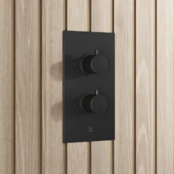 Core 1 Outlet Concealed Shower Valve & Wall Mounted Fixed Shower Head