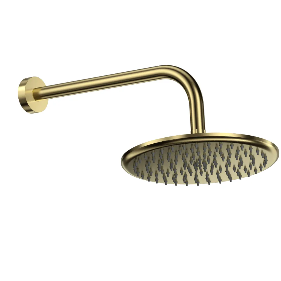Core 1 Outlet Concealed Shower Valve & Wall Mounted Fixed Shower Head