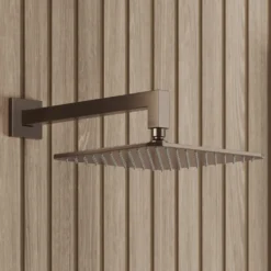 Core 1 Outlet Concealed Valve & Fixed Wall Mounted Square Shower Head