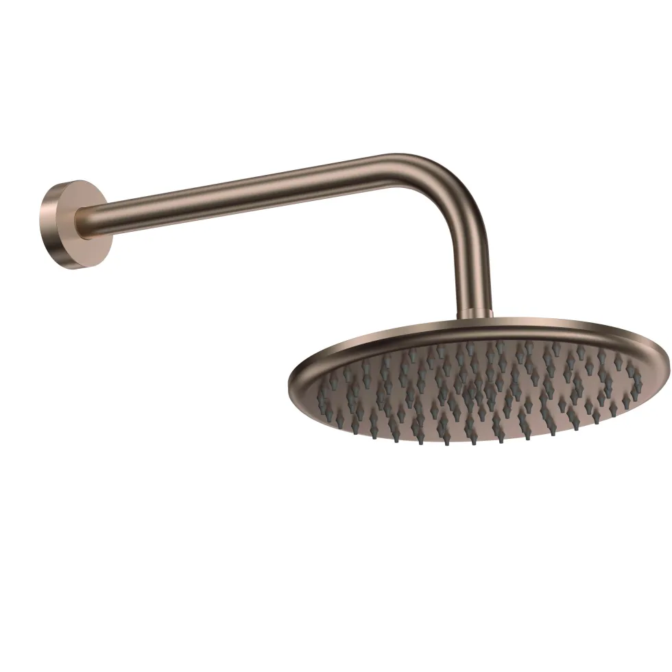 Core Round Fixed Shower Head with Arm