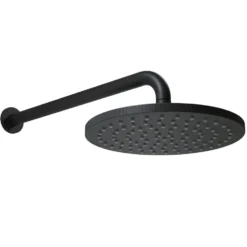 Core Shower Package with 3 Outlet Concealed Valve, Fixed Shower Head, Slide Rail Kit & Overflow Bath Filler