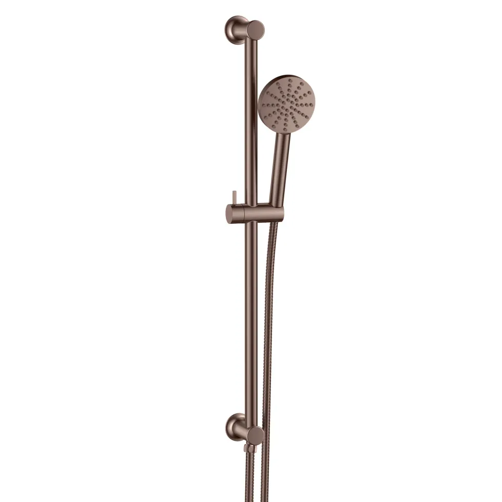 Core Shower Package with 2 Outlet Concealed Valve, Shower Head & Fluted Handset Slide Rail Kit