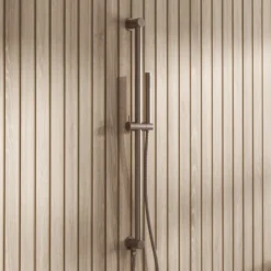 Core Shower Package with 2 Outlet Manual Valve, Fixed Wall Mounted Shower Head & Microphone Handset Slide Rail Kit