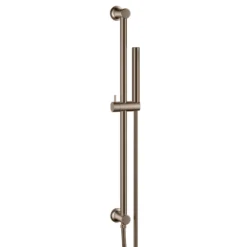 Core Shower Package with 2 Outlet Manual Valve, Fixed Wall Mounted Shower Head & Microphone Handset Slide Rail Kit