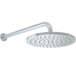 Core Shower Package with 2 Outlet Manual Valve, Fixed Wall Mounted Shower Head & Microphone Handset Slide Rail Kit
