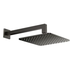 Core Square Fixed Shower Head with Arm