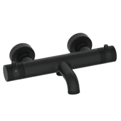 Core Wall Mounted 2 Outlet Thermostatic Bath Shower Mixer Tap