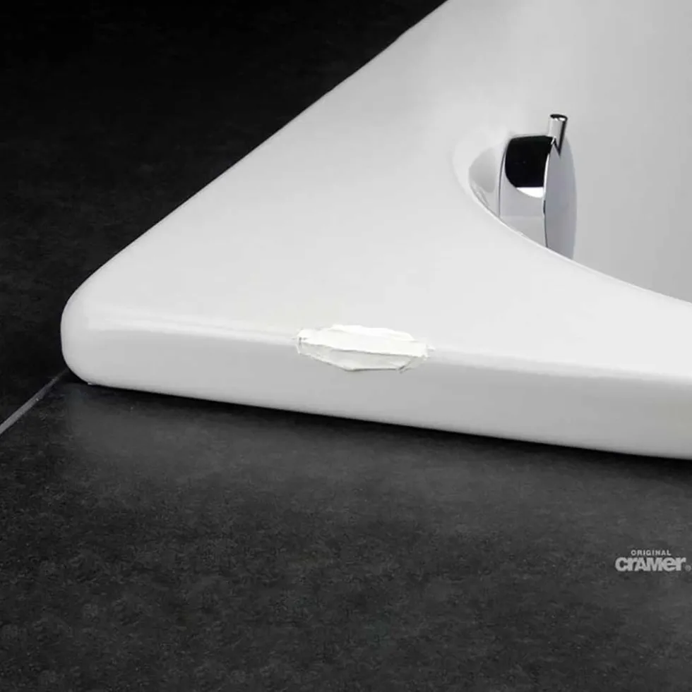 Cramer Professional Scratch & Chip Repair Kit for Ceramic, Enamel and Acrylic - Alpine White