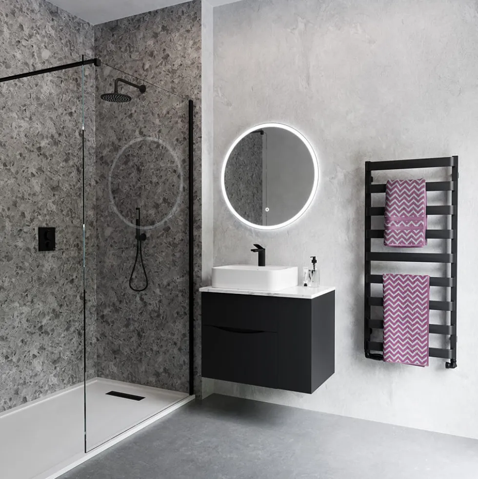 Crosswater Air Heated Towel Rail