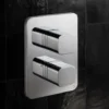 Crosswater Atoll/Glide II 3 Outlet Concealed Thermostatic Shower Valve - Crossbox Technology - Polished Chrome