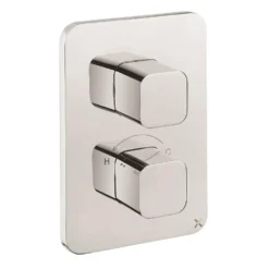 Crosswater Atoll/Glide II 3 Outlet Concealed Thermostatic Shower Valve - Crossbox Technology - Polished Chrome