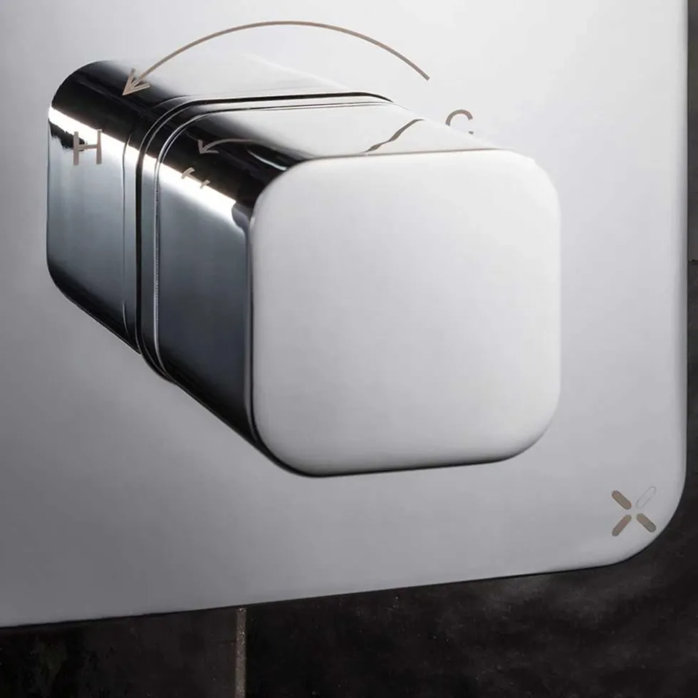 Crosswater Atoll/Glide II 2 Outlet Concealed Thermostatic Shower Valve - Crossbox Technology
