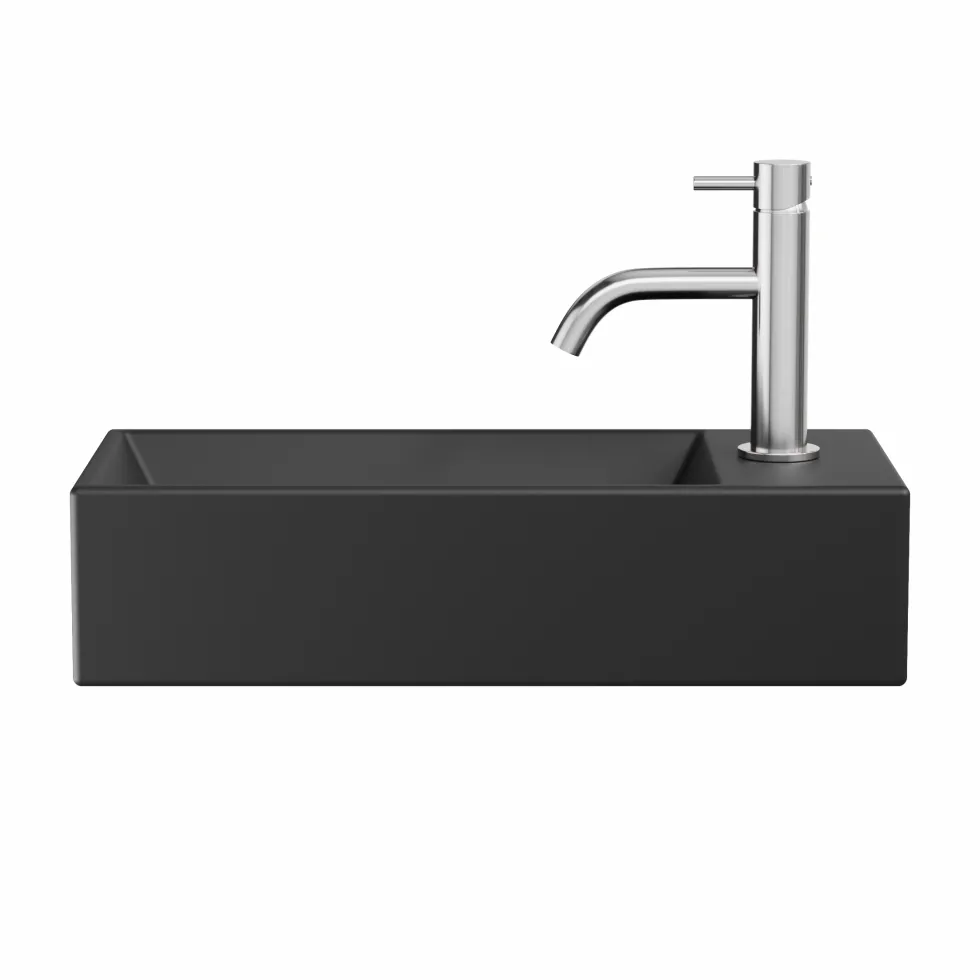 Crosswater Beck 450mm Cloakroom Wall Hung Basin with Waste